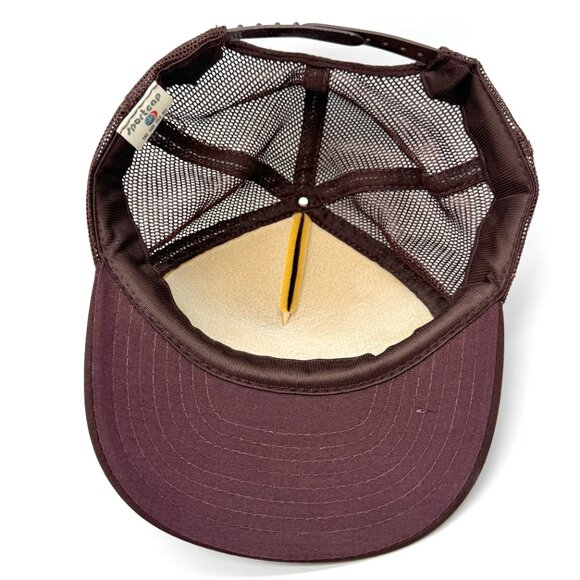 Vintage Little Caesars Pizza Snapback Trucker Hat Mesh Adjustable Promo Cap - Picture 7 of 9